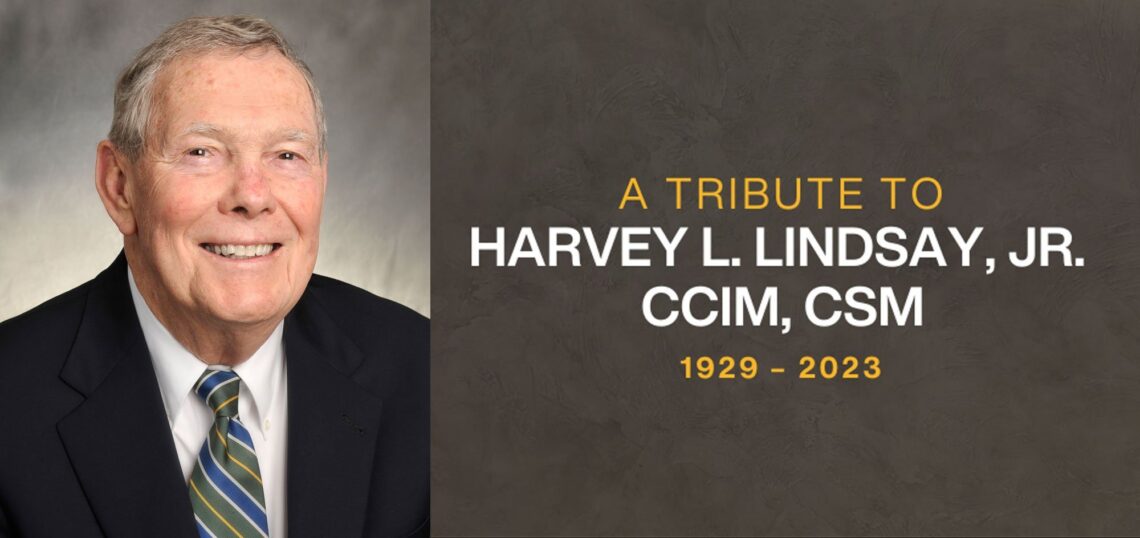 A Tribute to Harvey L. Lindsay, Jr. 1929 - 2023